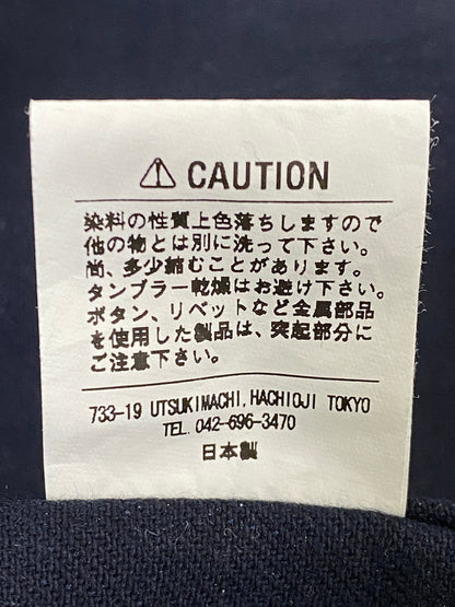 【中古品】【メンズ】 IRON HEART アイアンハート WABASH WESTERN SHIRT ウォバッシュ ウエスタンシャツ 長袖シャツ トップス 145-260806-yn-31-min サイズ：SMALL カラー：ネイビー 万代Net店