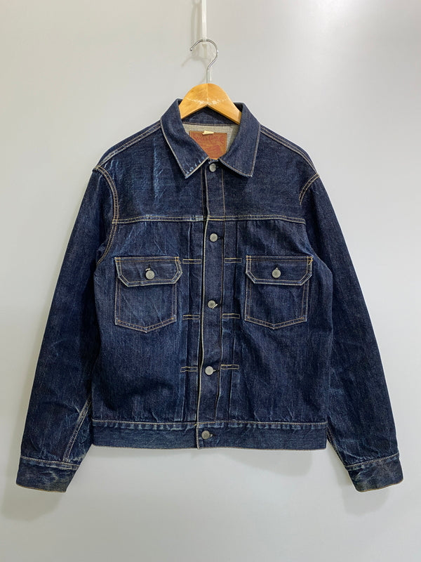 【中古品】【メンズ】 SUGAR CANE シュガーケーン 14.25OZ. DENIM JACKET 1953 MODEL SC11953 デニムジャケット アウター 145-260806-yn-32-min サイズ：40 カラー：インディゴ 万代Net店