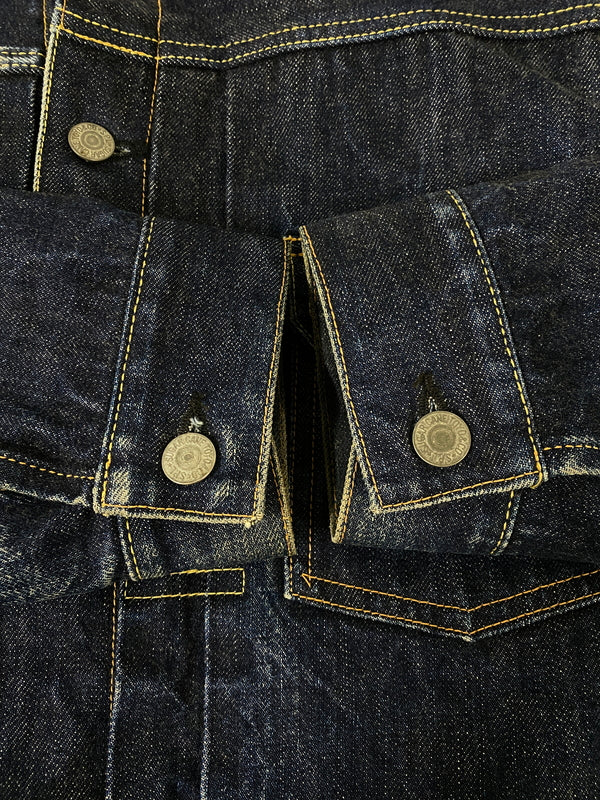 【中古品】【メンズ】 SUGAR CANE シュガーケーン 14.25OZ. DENIM JACKET 1953 MODEL SC11953 デニムジャケット アウター 145-260806-yn-32-min サイズ：40 カラー：インディゴ 万代Net店