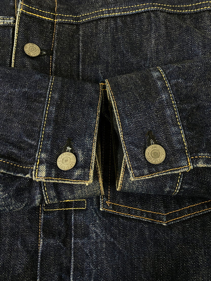 【中古品】【メンズ】 SUGAR CANE シュガーケーン 14.25OZ. DENIM JACKET 1953 MODEL SC11953 デニムジャケット アウター 145-260806-yn-32-min サイズ：40 カラー：インディゴ 万代Net店