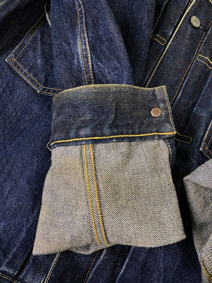 【中古品】【メンズ】 SUGAR CANE シュガーケーン 14.25OZ. DENIM JACKET 1953 MODEL SC11953 デニムジャケット アウター 145-260806-yn-32-min サイズ：40 カラー：インディゴ 万代Net店