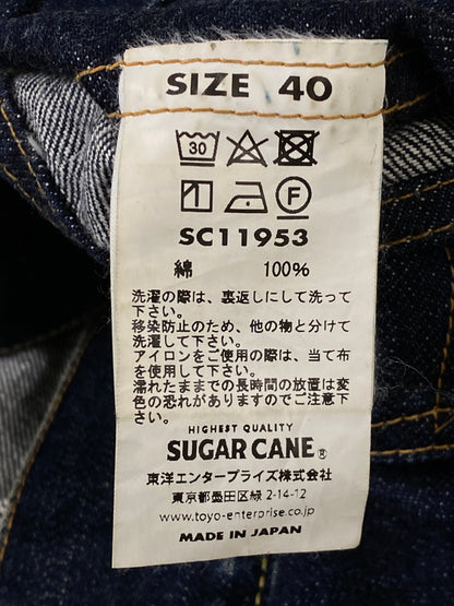 【中古品】【メンズ】 SUGAR CANE シュガーケーン 14.25OZ. DENIM JACKET 1953 MODEL SC11953 デニムジャケット アウター 145-260806-yn-32-min サイズ：40 カラー：インディゴ 万代Net店