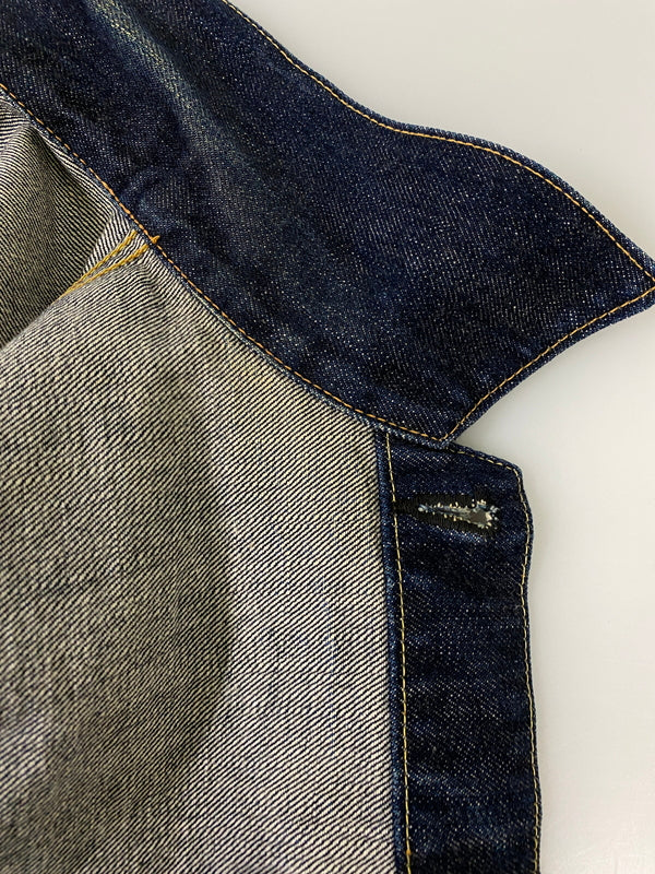 【中古品】【メンズ】 SUGAR CANE シュガーケーン 14.25OZ. DENIM JACKET 1953 MODEL SC11953 デニムジャケット アウター 145-260806-yn-32-min サイズ：40 カラー：インディゴ 万代Net店