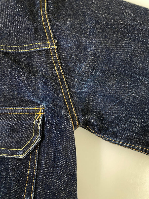 【中古品】【メンズ】 SUGAR CANE シュガーケーン 14.25OZ. DENIM JACKET 1953 MODEL SC11953 デニムジャケット アウター 145-260806-yn-32-min サイズ：40 カラー：インディゴ 万代Net店