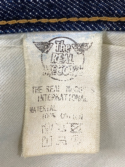 【中古品】【メンズ】 REAL MCCOY'S ザリアルマッコイズ 001XX DENIM PANT デニムパンツ ボトムス 156-260807-jt-01-min サイズ：W31 L36 カラー：インディゴ 万代Net店