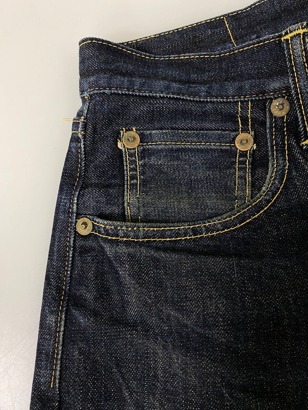 【中古品】【メンズ】 REAL MCCOY'S ザリアルマッコイズ 001XX DENIM PANT デニムパンツ ボトムス 156-260807-jt-01-min サイズ：W31 L36 カラー：インディゴ 万代Net店
