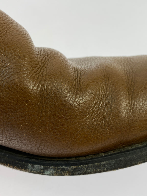 【中古品】【メンズ】 JUCTIN ジャスティン メキシコ製 ウエスタンブーツ メンズ 靴 ライダース シューズ 165-260809-em-20-min サイズ：8 1/2 カラー：ブラウン 万代Net店
