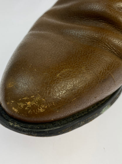 【中古品】【メンズ】 JUCTIN ジャスティン メキシコ製 ウエスタンブーツ メンズ 靴 ライダース シューズ 165-260809-em-20-min サイズ：8 1/2 カラー：ブラウン 万代Net店