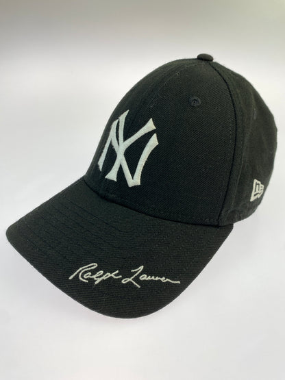 【中古品】【メンズ/レディース】 NEW ERA ニューエラ x POLO RALPH LAUREN ポロラルフローレン x MLB 49FORTY COOPERSTOWN NY CAP キャップ 帽子 185-260809-em-08-min サイズ：L カラー：ブラック 万代Net店