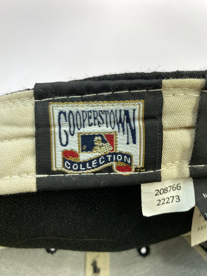 【中古品】【メンズ/レディース】 NEW ERA ニューエラ x POLO RALPH LAUREN ポロラルフローレン x MLB 49FORTY COOPERSTOWN NY CAP キャップ 帽子 185-260809-em-08-min サイズ：L カラー：ブラック 万代Net店