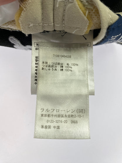 【中古品】【メンズ/レディース】 NEW ERA ニューエラ x POLO RALPH LAUREN ポロラルフローレン x MLB 49FORTY COOPERSTOWN NY CAP キャップ 帽子 185-260809-em-08-min サイズ：L カラー：ブラック 万代Net店