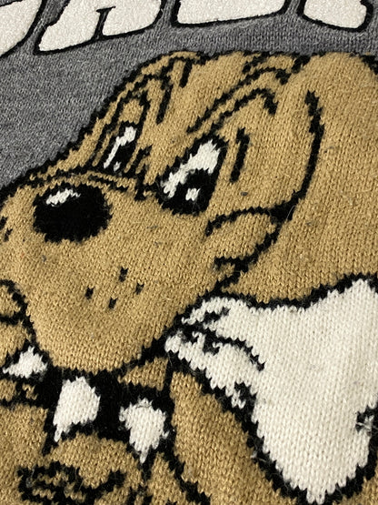 【中古品】【メンズ】 GALFY ガルフィー 113005 LS KNIT 長袖ニット トップス 142-260807-jt-04-min サイズ：XL 大型犬 カラー：グレー 万代Net店