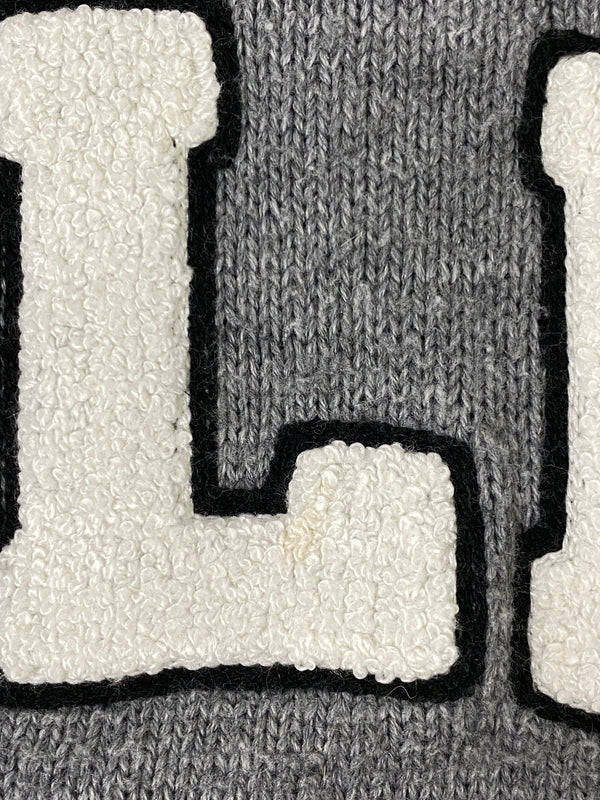 【中古品】【メンズ】 GALFY ガルフィー 113005 LS KNIT 長袖ニット トップス 142-260807-jt-04-min サイズ：XL 大型犬 カラー：グレー 万代Net店