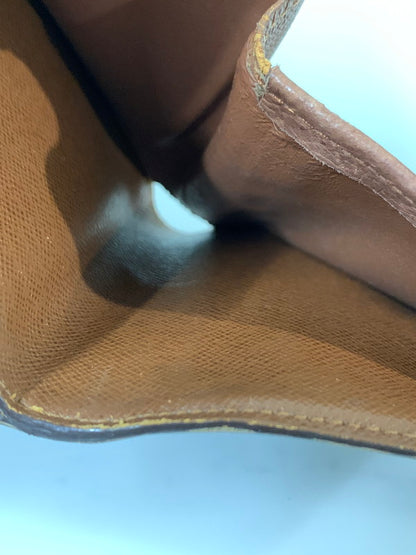 【現状渡し品】【メンズ/レディース】 LOUIS VUITTON ルイ・ヴィトン モノグラム コンパクト ジップ M61667 CT0081 2つ折り財布 ウォレット 179-260817-em-19-min カラー：ブラウン 万代Net店