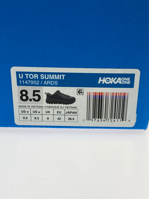 【中古品】【メンズ/レディース】 HOKA HOKA ONE ホカ オネオネ U TOR SUMMIT 1147952 トー サミット ユニセックス 男女兼用 スニーカー 靴 シューズ 162-260809-em-40-min サイズ：26.5cm カラー：グレー 万代Net店