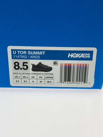 【中古品】【メンズ/レディース】 HOKA HOKA ONE ホカ オネオネ U TOR SUMMIT 1147952 トー サミット ユニセックス 男女兼用 スニーカー 靴 シューズ 162-260809-em-40-min サイズ：26.5cm カラー：グレー 万代Net店
