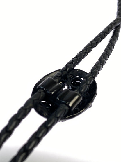【中古品】【メンズ】 GLAMB グラム レザーループタイ アクセサリー 193-260821-hu-08-min カラー：ブラック 万代Net店