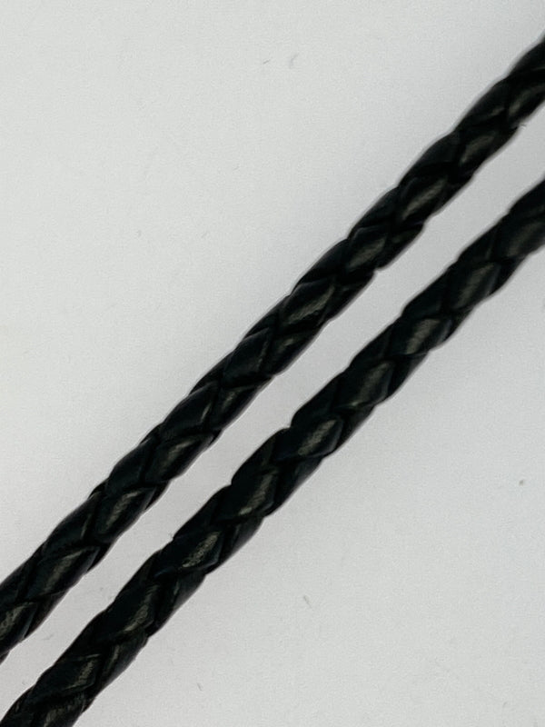 【中古品】【メンズ】 GLAMB グラム レザーループタイ アクセサリー 193-260821-hu-08-min カラー：ブラック 万代Net店