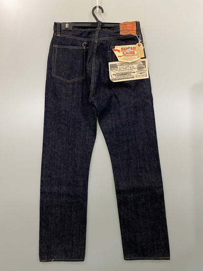 【中古美品】【メンズ】 SUGAR CANE シュガーケーン SC49050 S050XX 1940年代 SPECIAL DENIM WAIST OVERALLS スペシャル デニム ウエスト オーバーオールズ デニムパンツ ボトムス 156-260806-jt-02-min サイズ：W33 L34 カラー：インディゴ 万代Net店