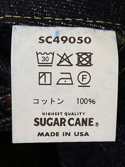 【中古美品】【メンズ】 SUGAR CANE シュガーケーン SC49050 S050XX 1940年代 SPECIAL DENIM WAIST OVERALLS スペシャル デニム ウエスト オーバーオールズ デニムパンツ ボトムス 156-260806-jt-02-min サイズ：W33 L34 カラー：インディゴ 万代Net店