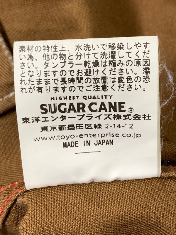 【中古品】【メンズ】 SUGAR CANE シュガーケーン FICTION ROMANCE 8.5OZ. BROWN WABASH STRIPE WORK SHIRT ウォバッシュ ストライプ ワークシャツ 145-260809-em-60-min サイズ：S 14-14 1/2 カラー：ブラウン 万代Net店