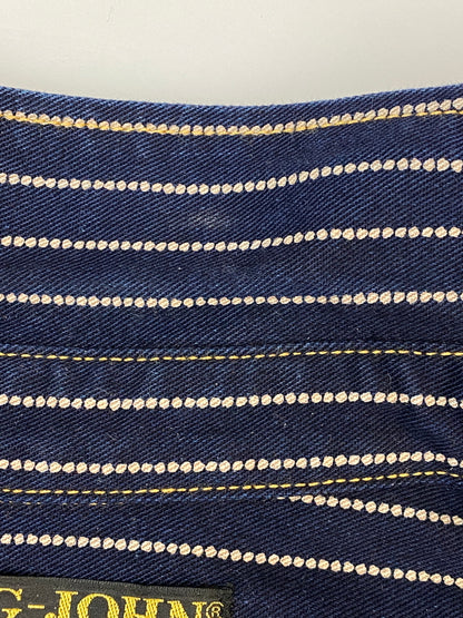 【中古品】【メンズ】 BIG JOHN ビッグジョン SELVAGE WORK SHIRT WABASH MS005E-055P 10OZ セルビッジ ワーク シャツ ワバッシュ アウター 145-260807-jt-34-min サイズ：M カラー：ネイビー/ウォバッシュ 万代Net店