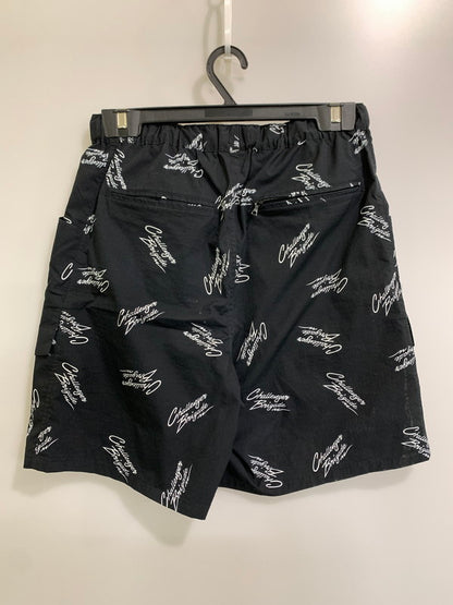 【中古品】【メンズ】 CHALLENGER チャレンジャー MULTI SIGNATURE CARGO SHORTS ボトムス マルチシグネチャー カーゴ ショーツ 半ズボン 153-260811-hu-29-min サイズ：M カラー：ブラック 万代Net店