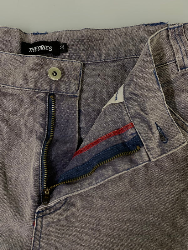 【中古品】【メンズ】 THEORIES セオリーズ PIANO TRAP CARPENTER SHORTS ピアノ トラップ カーペンター ショーツ メンズボトムス ショートパンツ 短パン 153-260809-em-49-min サイズ：32 カラー：グレー系 万代Net店