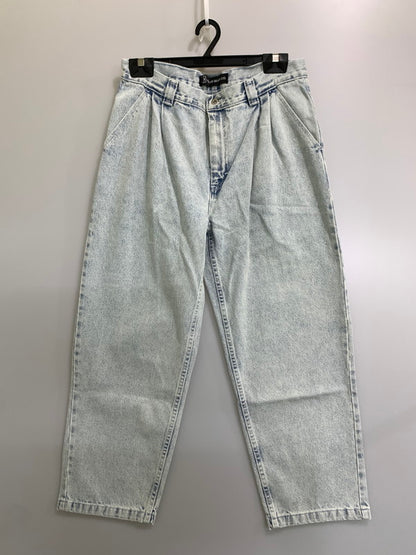 【中古品】【メンズ】 POLAR SKATE CO. ポーラー スケート GRUND CHINOS ICE BLUE グルンド チノズ アイス ブルー メンズ ボトムス デニムパンツ バギーテーパード 153-260809-em-50-min サイズ：W32×L30 カラー：ライトインディゴ 万代Net店