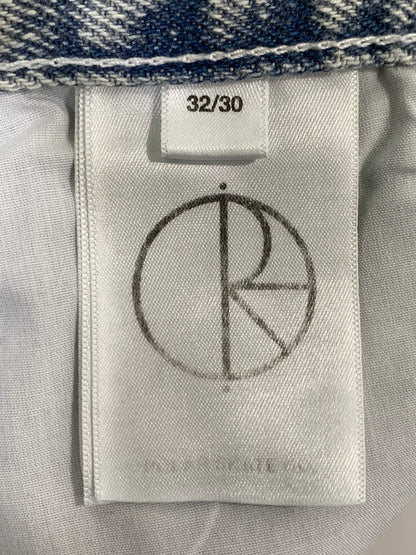 【中古品】【メンズ】 POLAR SKATE CO. ポーラー スケート GRUND CHINOS ICE BLUE グルンド チノズ アイス ブルー メンズ ボトムス デニムパンツ バギーテーパード 153-260809-em-50-min サイズ：W32×L30 カラー：ライトインディゴ 万代Net店