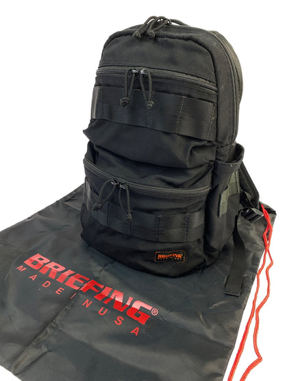 【中古品】【メンズ/レディース】 BRIEFING ブリーフィング ATTACK PACK アタックパック バックパック リュックサック 鞄 188-260809-em-03-min カラー：ブラック 万代Net店