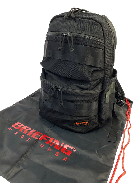 【中古品】【メンズ/レディース】 BRIEFING ブリーフィング ATTACK PACK アタックパック バックパック リュックサック 鞄 188-260809-em-03-min カラー：ブラック 万代Net店
