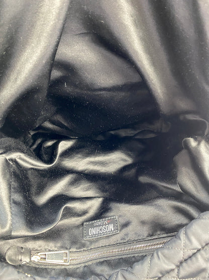 【現状渡し品】【メンズ/レディース】 MOSCHINO モスキーノ QUILTING BACKPACK キルティング バックパック リュックサック 鞄 188-260809-em-02-min カラー：ブラック 万代Net店
