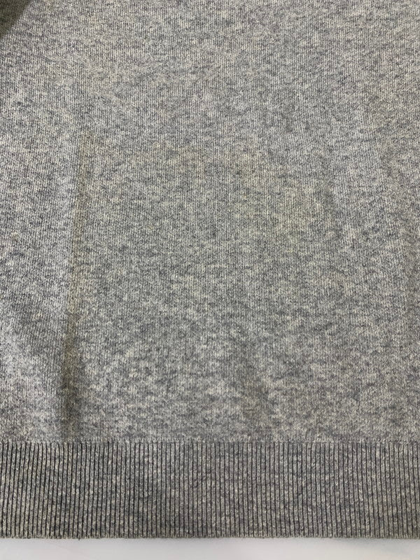 【中古品】【メンズ】 LACOSTE ラコステ WOOL KNIT AH8544 ウール ニット メンズ 長袖 セーター トップス 147-260809-em-61-min サイズ：XS カラー：グレー 万代Net店