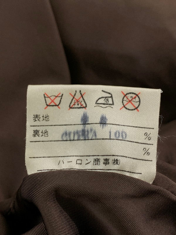 【中古品】【メンズ】 BAHRON バロン LEATHER JACKET レザージャケット メンズ アウター 上着 ジップアップ 146-260809-em-64-min サイズ：M カラー：ブラウン 万代Net店
