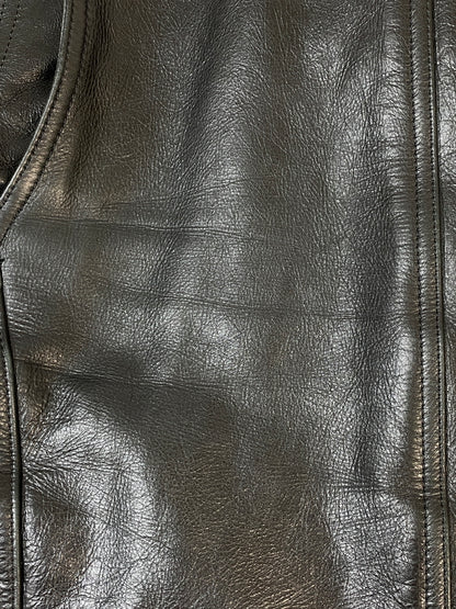 【中古品】【メンズ】 291295 HOMME ニーキューイチニーキューゴオム CUSTOM LEATHER JACKET カスタム レザー ジャケット アウター 140-260807-jt-33-min サイズ：2 カラー：ブラック 万代Net店