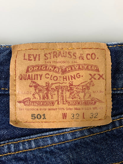 【中古品】【メンズ】 LEVI'S リーバイス 01S 501 DENIM PANT 553-0401 01年製 501 デニムパンツ メンズ ボトムス ジーパン ジーンズ 157-260809-em-48-min サイズ：W32×L32 カラー：インディゴ 万代Net店