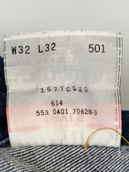 【中古品】【メンズ】 LEVI'S リーバイス 01S 501 DENIM PANT 553-0401 01年製 501 デニムパンツ メンズ ボトムス ジーパン ジーンズ 157-260809-em-48-min サイズ：W32×L32 カラー：インディゴ 万代Net店