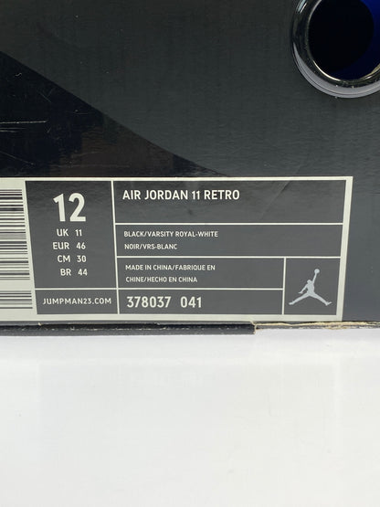【中古品】【メンズ】 NIKE ナイキ AIR JORDAN 11 RETRO SPACE JAM (2009) 378037-041 エアジョーダン11 レトロ スペースジャム メンズ スニーカー 靴 シューズ 160-260809-em-37-min サイズ：30.0cm カラー：ブラック 万代Net店