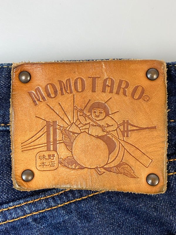 【中古品】【メンズ】 MOMOTARO 桃太郎ジーンズ AJ0105-MZ 児島味野本店限定 DENIM PANTS デニムパンツ ボトムス 156-260807-jt-24-min サイズ：W33 カラー：インディゴ 万代Net店