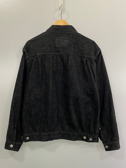 【中古品】【メンズ】 FULLCOUNT フルカウント 2102BKSS TYPE 2 BLACK DENIM JACKET タイプ2 ブラック デニム ジャケット アウター 145-260807-jt-32-min サイズ：40 カラー：ブラック 万代Net店