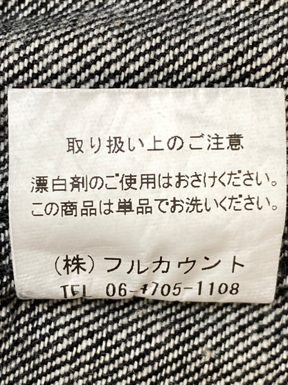 【中古品】【メンズ】 FULLCOUNT フルカウント 2102BKSS TYPE 2 BLACK DENIM JACKET タイプ2 ブラック デニム ジャケット アウター 145-260807-jt-32-min サイズ：40 カラー：ブラック 万代Net店