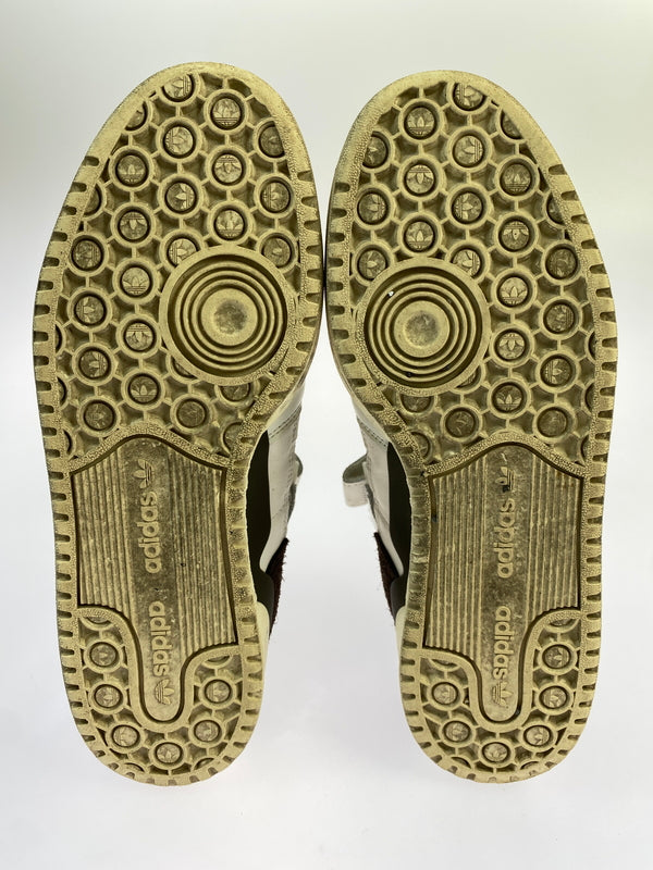 【中古品】【メンズ】 ADIDAS アディダス FORUM 84 LO GZ8959 フォーラム 84 ロー メンズ スニーカー 靴 シューズ 161-260809-em-17-min サイズ：27.5cm カラー：W CREAM WHITE COLLEGE GREEN SILVER METALLIC 万代Net店