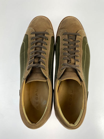 【中古品】【メンズ】 REGAL リーガル LOW CUT SNEAKER NC23G 60EL ローカットスニーカー メンズ スニーカー シューズ 靴 163-260809-em-18-min サイズ：27.0cm カラー：ブラウン 万代Net店
