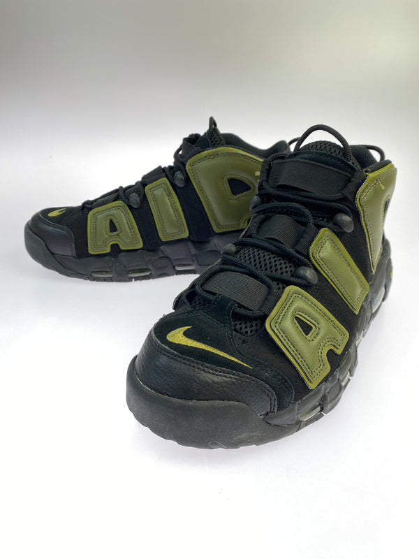 【中古品】【メンズ】 NIKE ナイキ AIR MORE UP TEMPO '96 ROUGH GREEN DH8011-001 エアモアアップテンポ '96 ラフグリーン メンズ スニーカー シューズ 靴 160-260809-em-38-min サイズ：27.5cm カラー：ブラック/オリーブ 万代Net店