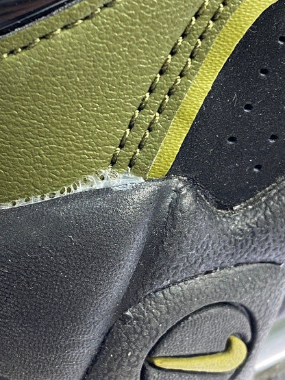 【中古品】【メンズ】 NIKE ナイキ AIR MORE UP TEMPO '96 ROUGH GREEN DH8011-001 エアモアアップテンポ '96 ラフグリーン メンズ スニーカー シューズ 靴 160-260809-em-38-min サイズ：27.5cm カラー：ブラック/オリーブ 万代Net店