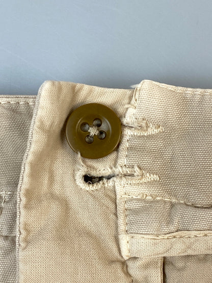 【中古品】【メンズ】 MAISON MARTIN MARGIELA メゾン マルタン マルジェラ ここのえ期 CHINO PANTS チノパンツ ボトムス 152-260807-jt-27-min サイズ：46 カラー：ライトベージュ 万代Net店