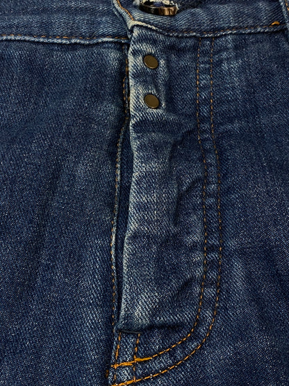 【中古品】【メンズ】 MAISON MARTIN MARGIELA メゾン マルタン マルジェラ BUTTON UP DENIM PANTS ボタンアップ デニムパンツ ボトムス 152-260807-jt-26-min サイズ：46 カラー：インディゴ 万代Net店