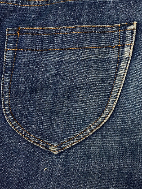 【中古品】【メンズ】 MAISON MARTIN MARGIELA メゾン マルタン マルジェラ BUTTON UP DENIM PANTS ボタンアップ デニムパンツ ボトムス 152-260807-jt-26-min サイズ：46 カラー：インディゴ 万代Net店