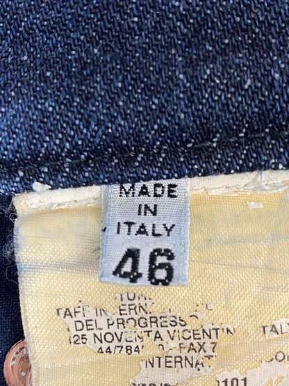 【中古品】【メンズ】 MAISON MARTIN MARGIELA メゾン マルタン マルジェラ ここのえ期 DENIM PANTS デニムパンツ ボトムス 152-260807-jt-28-min サイズ：46 カラー：インディゴ 万代Net店